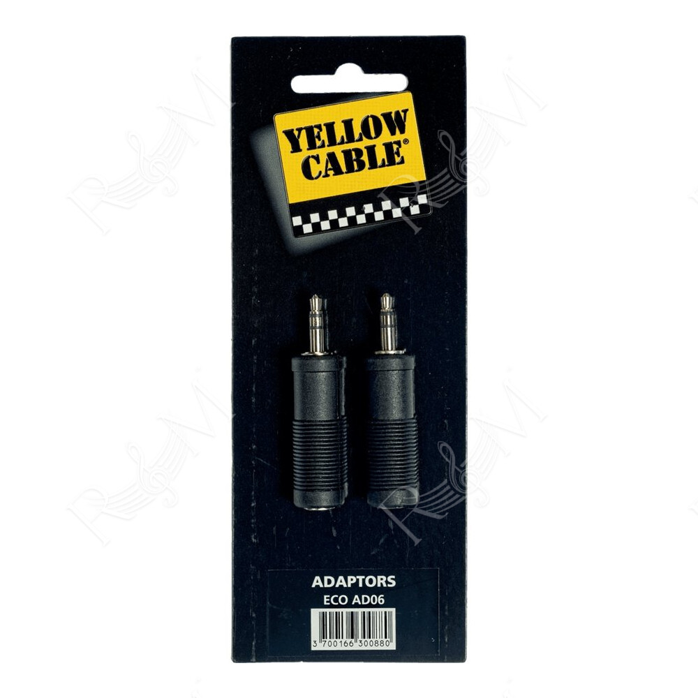 AD06 Adattatore Mini Jack TRS Maschio/Jack TRS Femmina 2 Pcs