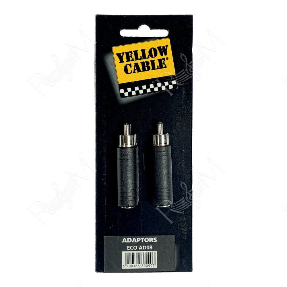 AD08 Adattatore RCA Maschio/Jack Mono Femmina 2 Pcs