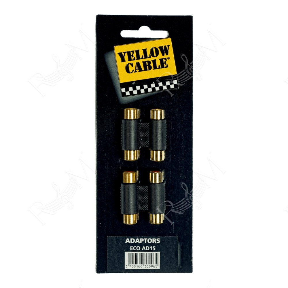 AD15 Adattatore 2x RCA/2x RCA Femmina 2 Pcs