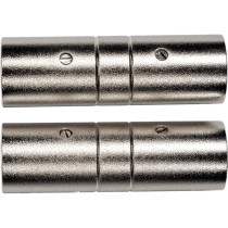 AD29 Adattatore XLR/XLR Maschio 2 Pcs