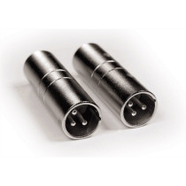 AD29 Adattatore XLR/XLR Maschio 2 Pcs