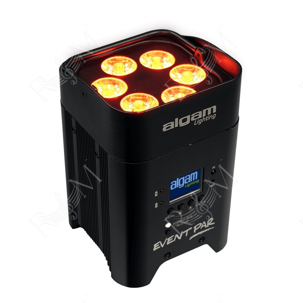 EVENTPAR Par Led 6x12W RGBWA-UV a Batteria