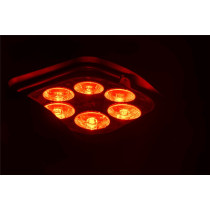 EVENTPAR Par Led 6x12W RGBWA-UV a Batteria