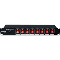 DISPATCH-8 Multipresa 8 Posti da Rack con Interruttori Individuali