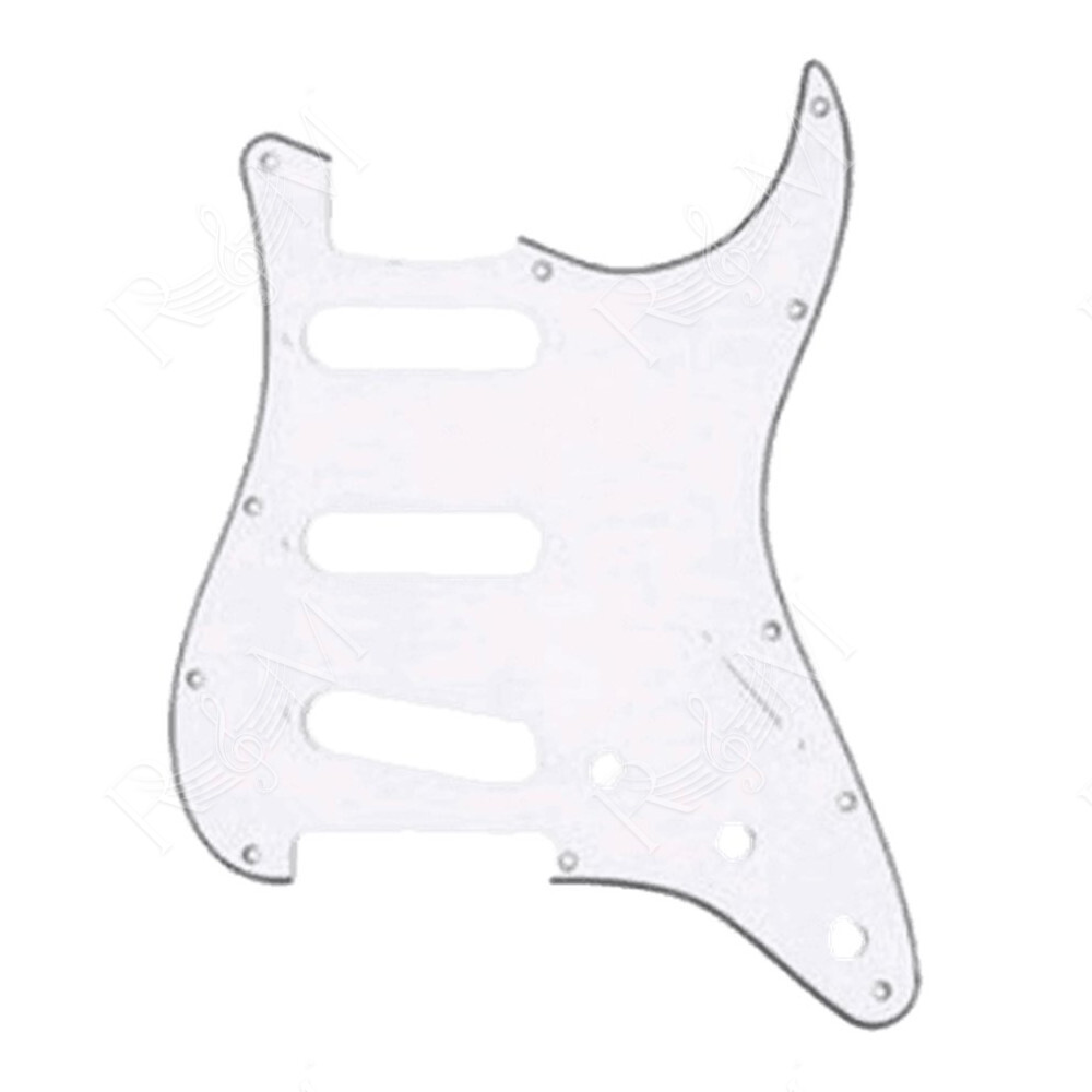 EZ1100W Battipenna 3 Strati Stratocaster® Style Bianco