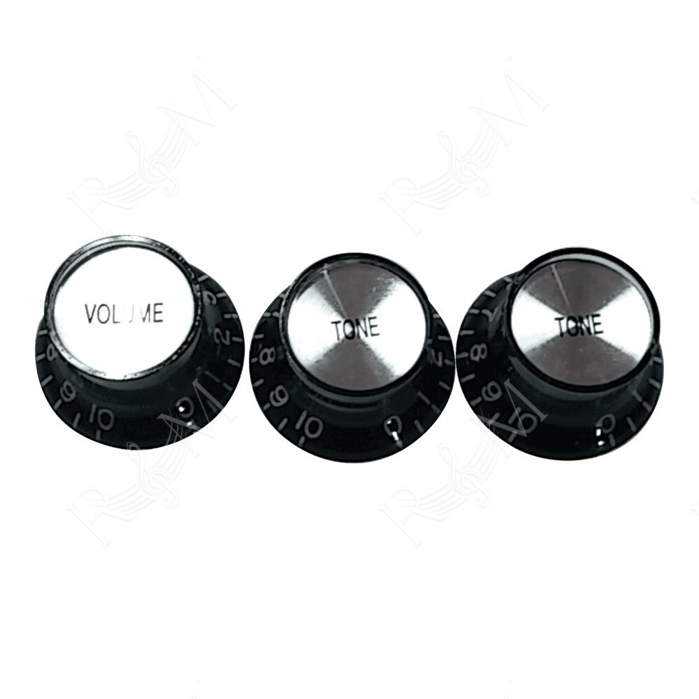 EZ2215B Manopole di regolazione SG® Style Nere 3 Pcs