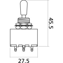 EZ1180W Selettore a 3 Vie Les Paul® Style Bianco
