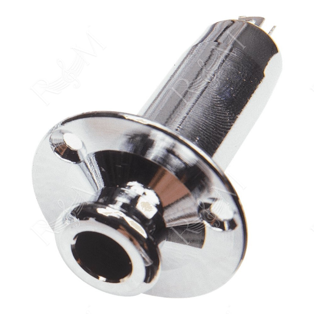 EZ1390C Bottone Tracolla Presa Jack Cromato