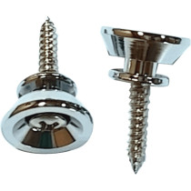 EZ2396C Bottone Tracolla Les Paul® Style Cromato 2 Pcs