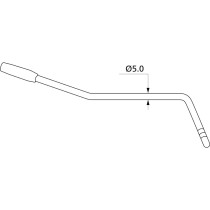 EZ1360C Leva Tremolo Push-in Cromata