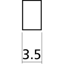 EZ1452 Capotasto Plastica Chitarra Elettrica Avorio