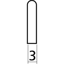 EZ1491 Selletta Plastica Chitarra Acustica Avorio