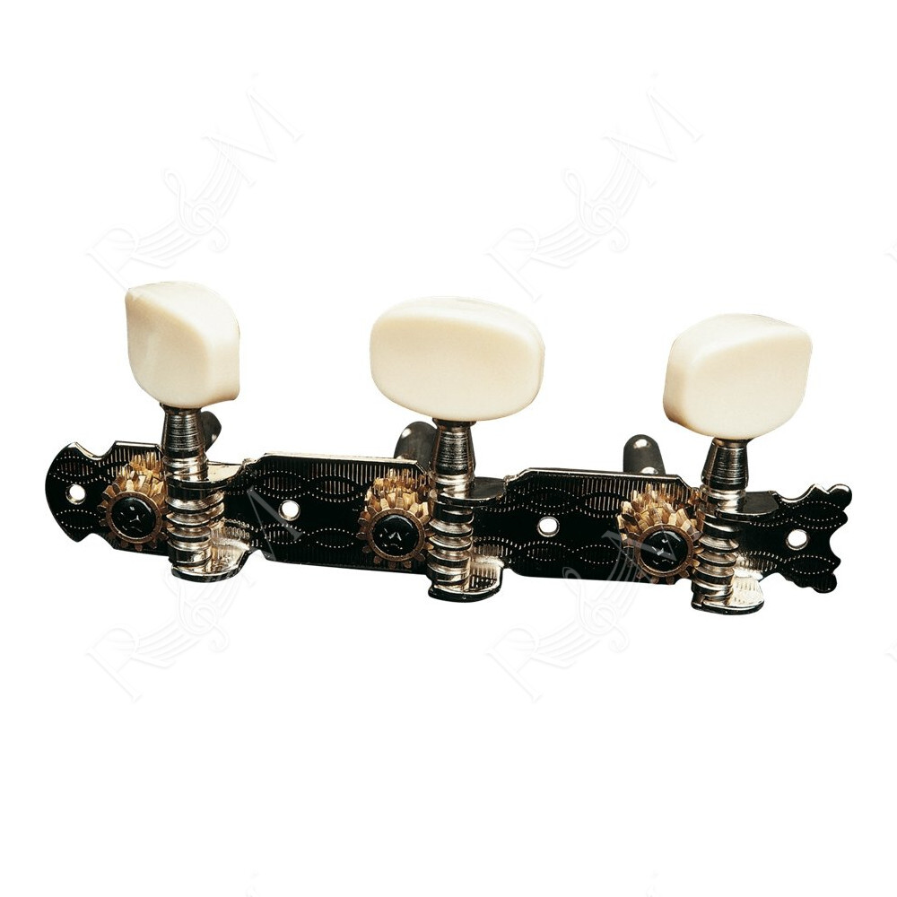 EZ1768N Meccaniche Chitarra Acustica 1+1 Ottone Cromato 2 Pcs