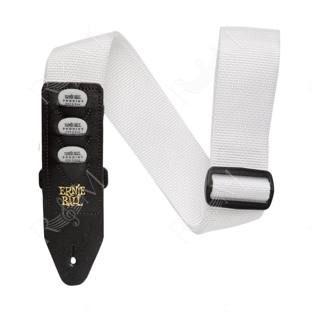 4259 Pickholder Strap White