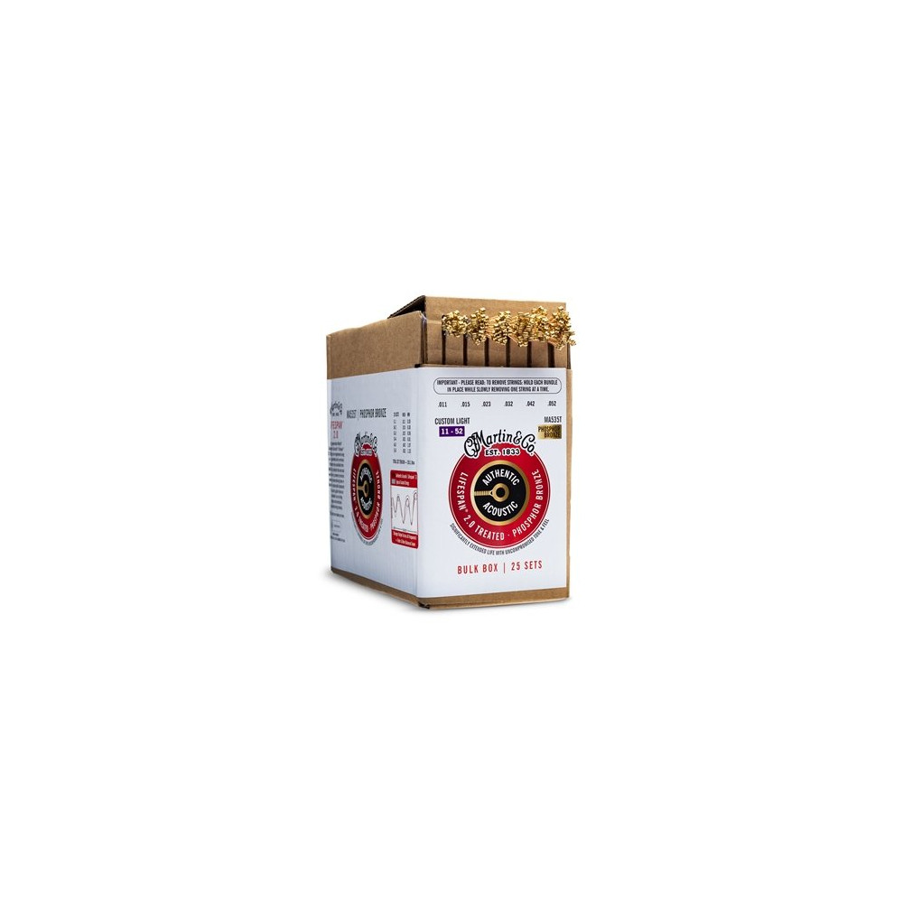 MA535TBULK Authentic Lifespan 2.0 Custom Light 11-52, Bulk/25