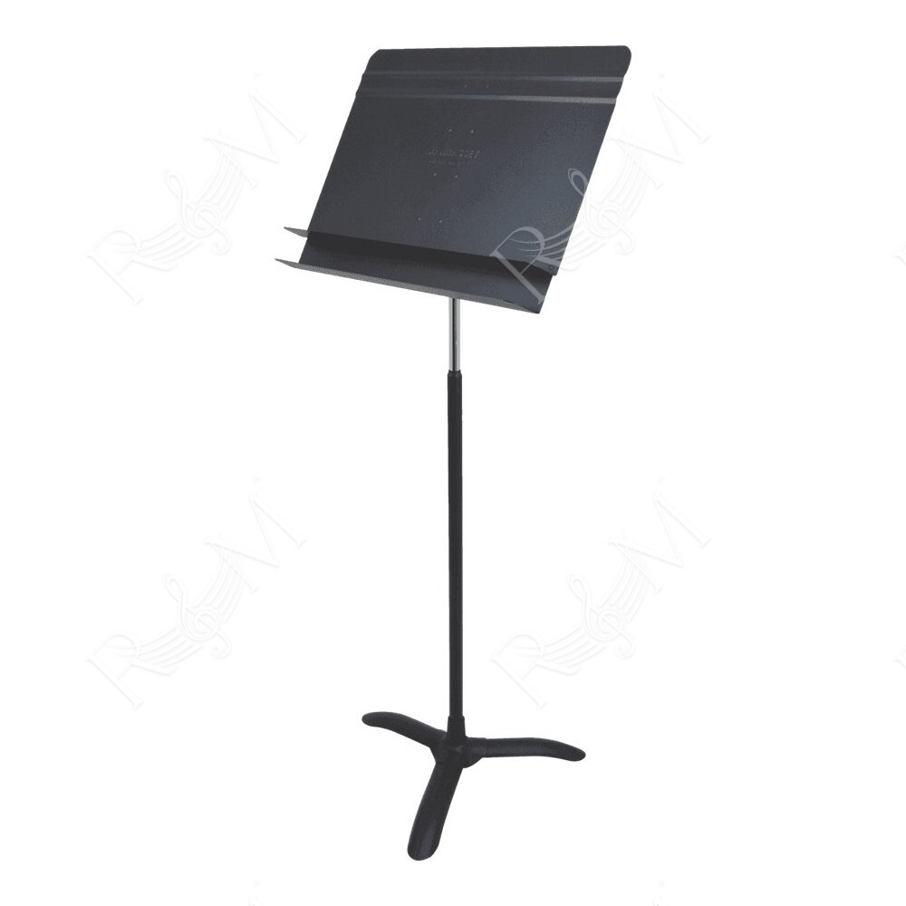 5001 Leggio da Orchestra Nero con Porta Accessori