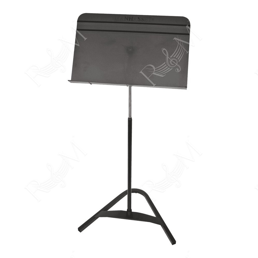 8106 Leggio da Orchestra Nero Base Piatta Set da 6