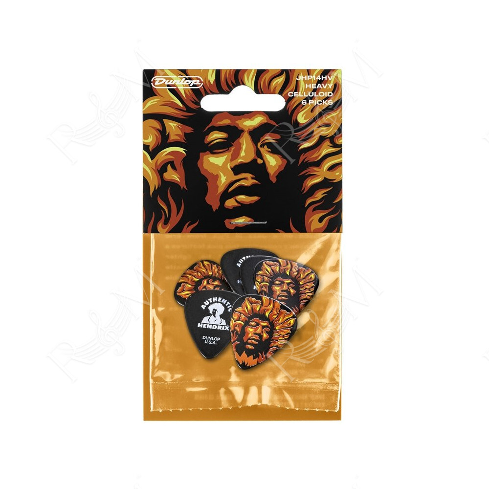 JHP14HV Jimi Hendrix '69 Psych Series Voodoo Fire Players' Pack/6
