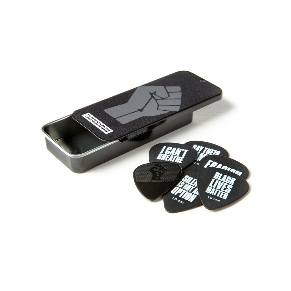BLMT04 Black Lives Matter Tortex 1.0 Pick Tin