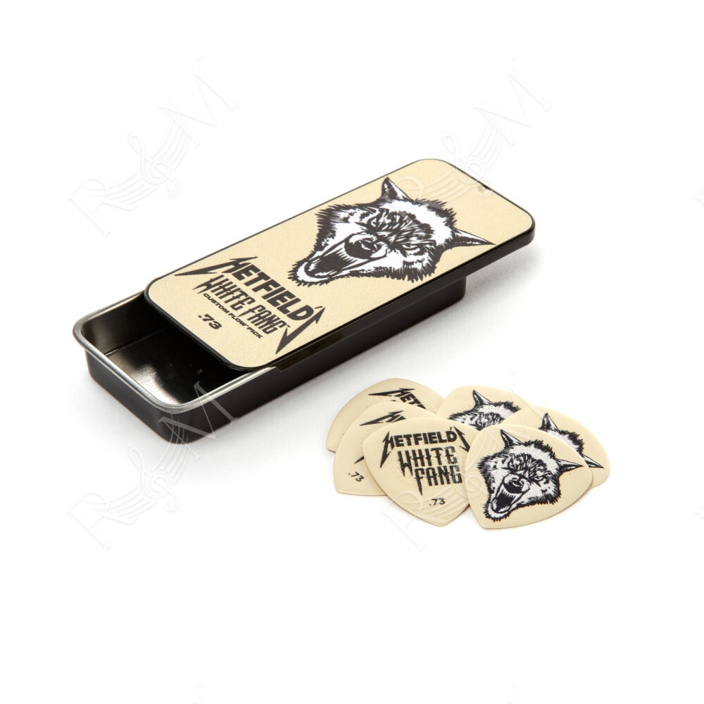PH122T073 Hetfield's White Fang Custom Flow 0.73 Pick Tin