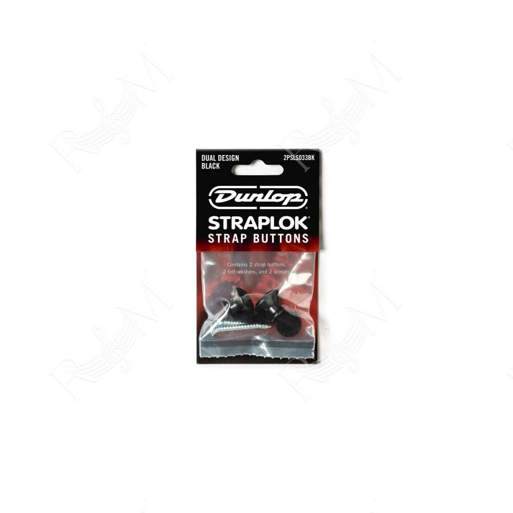 2PSLS033BK Straplok Dual Button Black