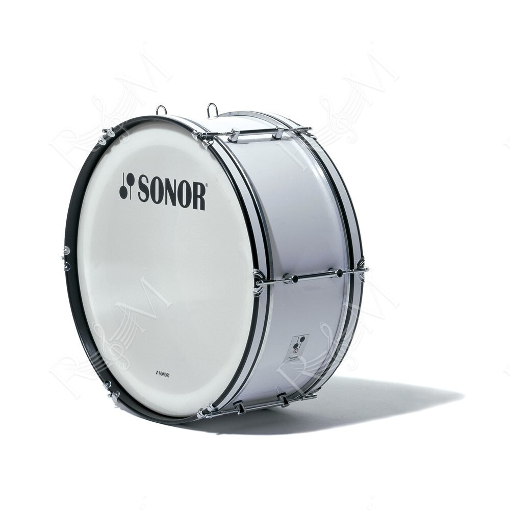 B Line Grancassa da Parata 20" x 10" Bianca
