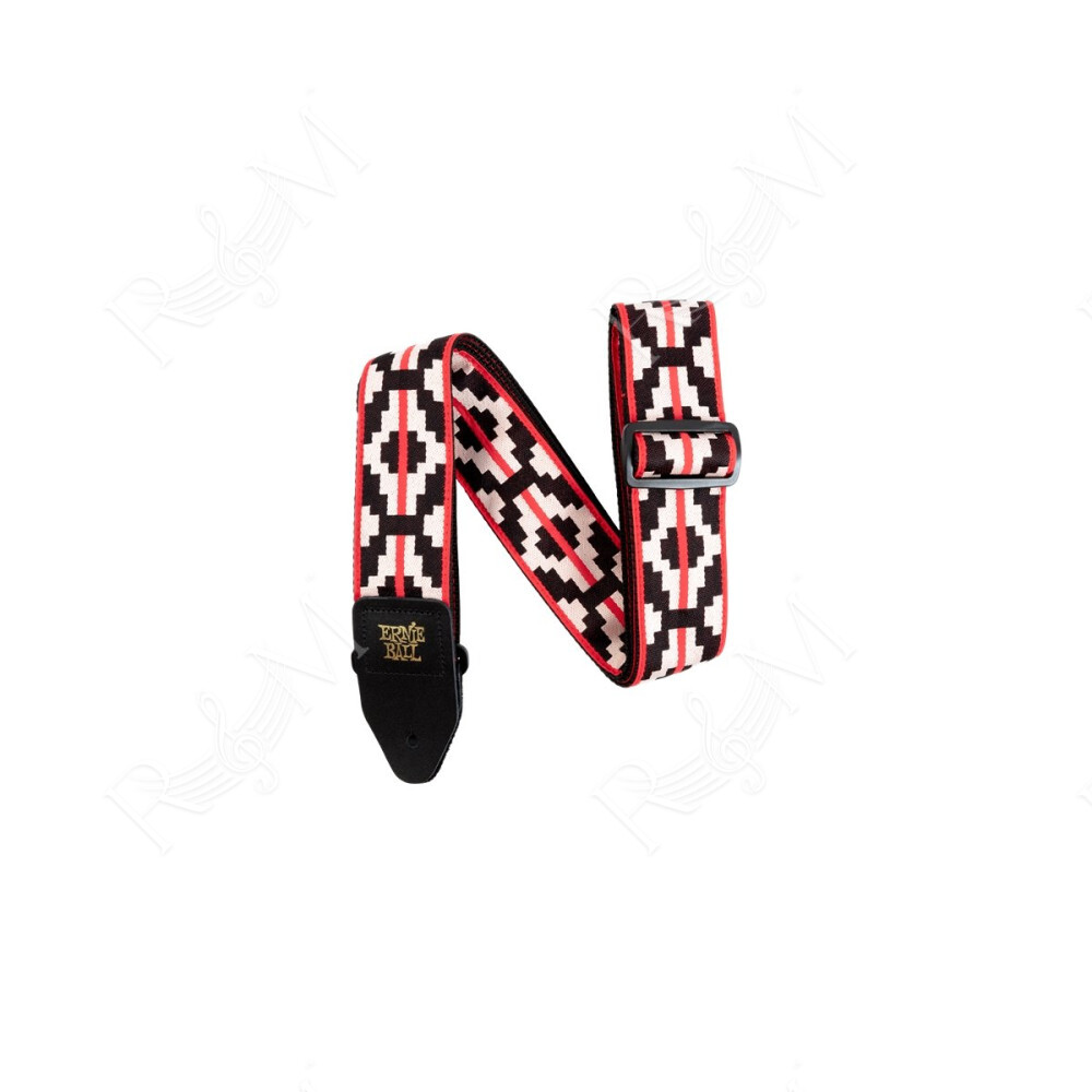 5322 Tracolla Ristra Red Jacquard Strap 2021