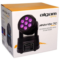 MINIWASH 710 Wash Testa Mobile LED RGBW 7x10W