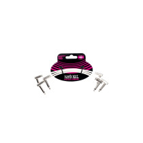6385 Flat Ribbon Patch Cable White 15.24cm 3Pk