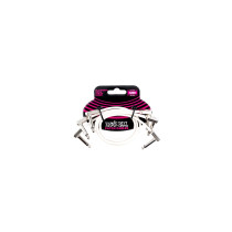 6386 Flat Ribbon Patch Cable White 30.48cm 3Pk