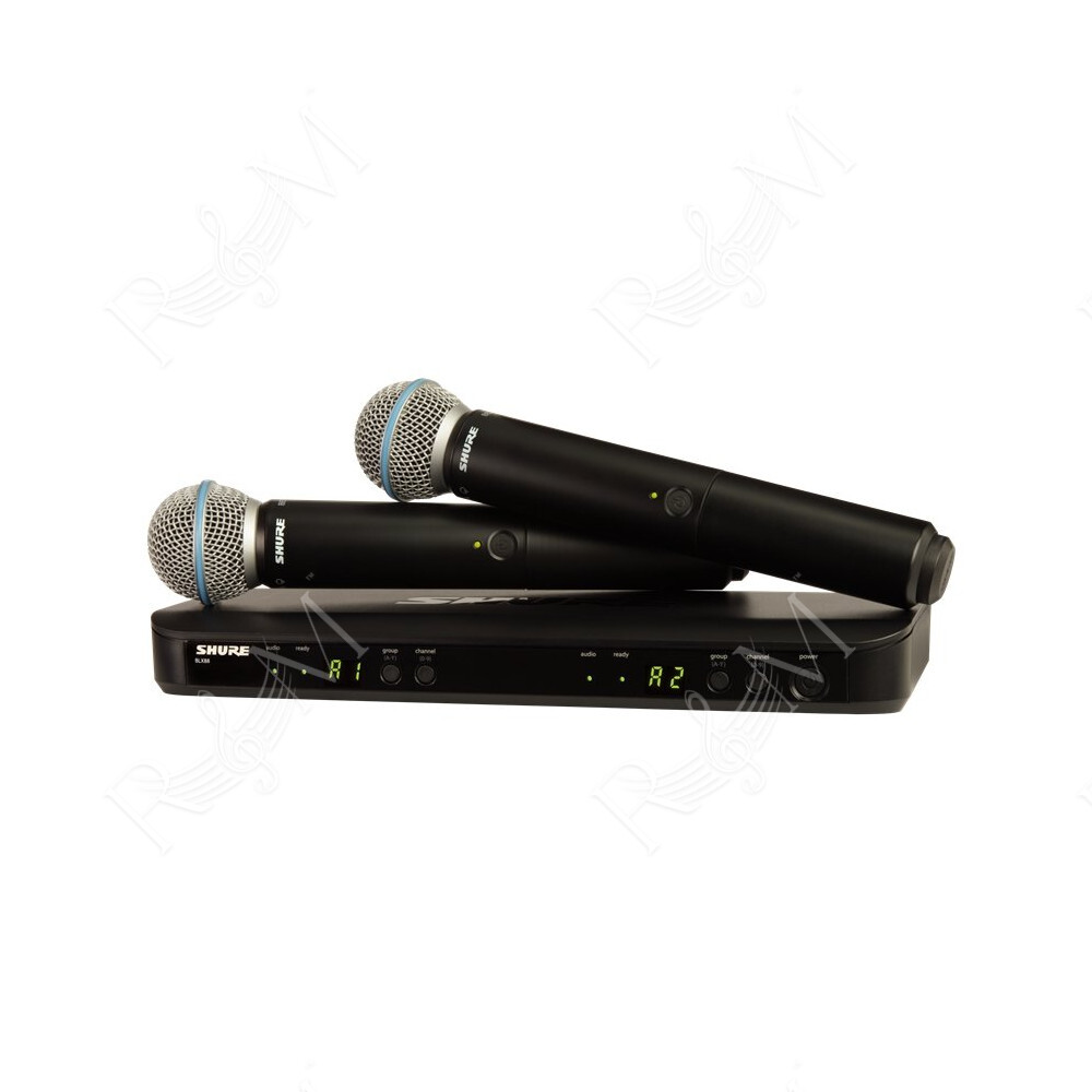 BLX288E-B58 Ricevitore, 2x trasmettitori a gelato, 2x BETA58. (M17)