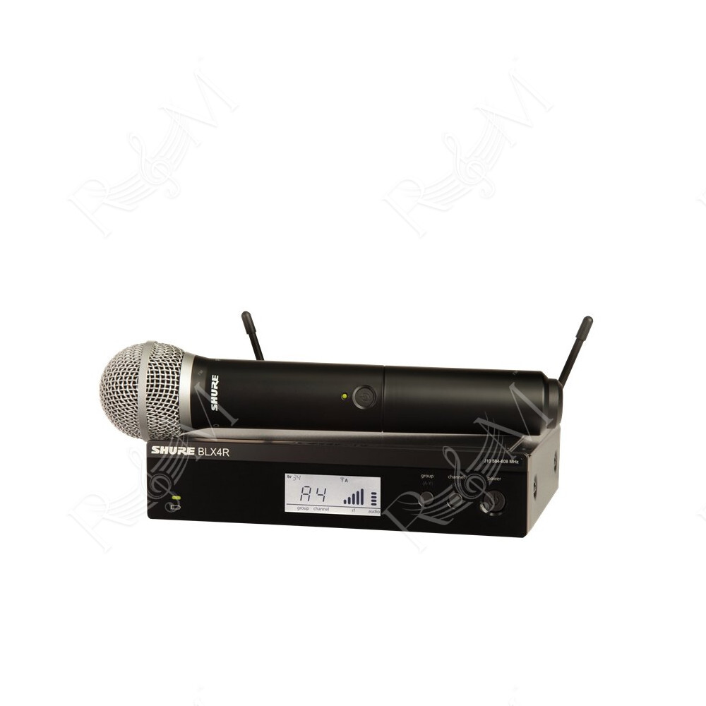 BLX24RE-PG58 Sistema wireless BLX4RE, BLX2/PG58, WA371. (M17)