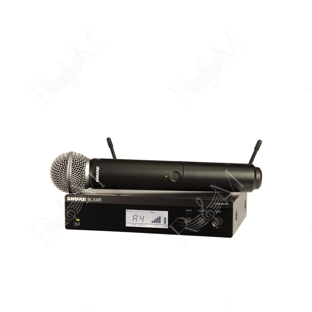 BLX24RE-SM58 Sistema wireless BLX4RE, BLX2/SM58, WA371. (M17)