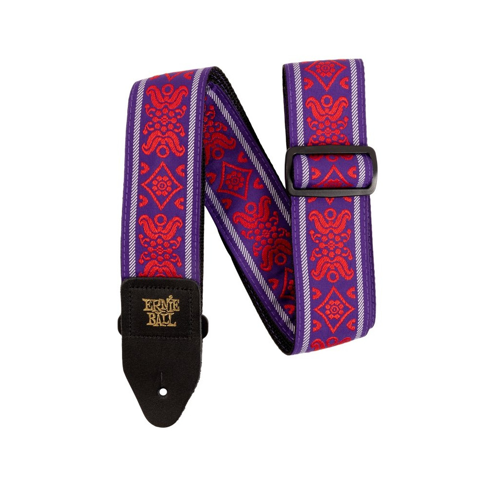 5330 Royal Flush Red Jacquard Strap