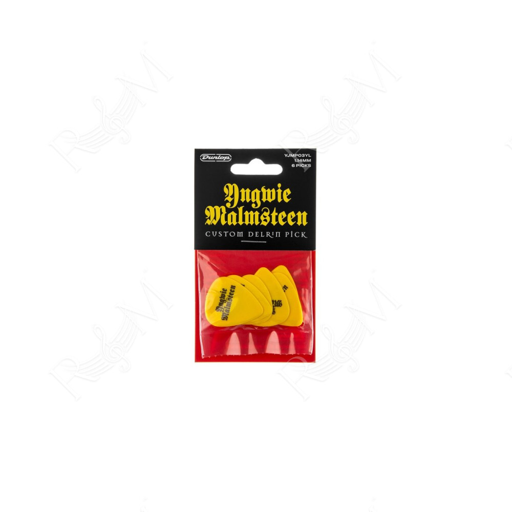 YJMP03YL Malmsteen Custom Delrin Pick 1.14 mm 6pc