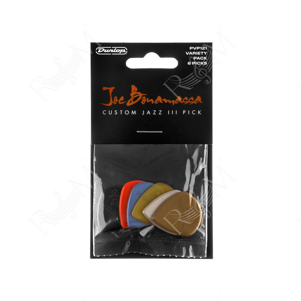PVP121 Joe Bonamassa Custom Jazz III Pick Variety Pack
