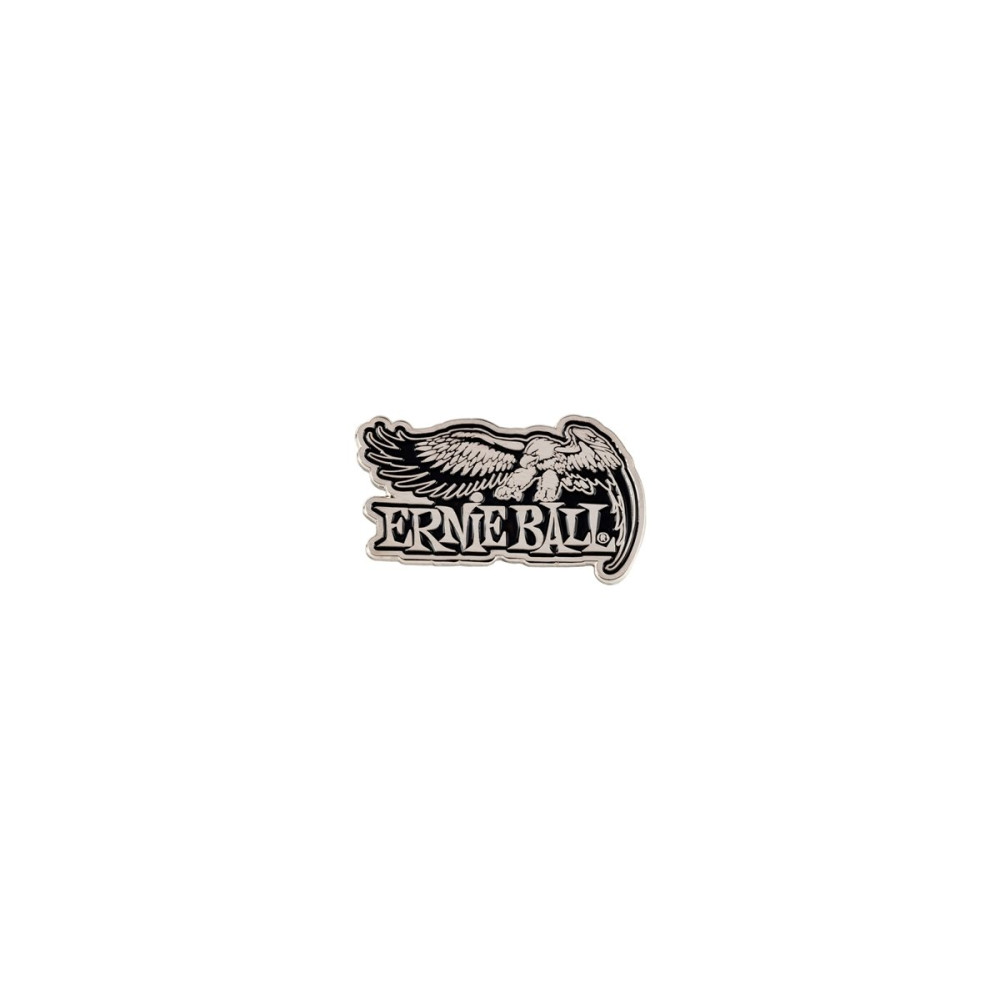 4028 Eagle All Silver Enamel Pin