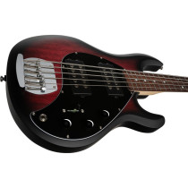 Stingray Ray5 HH Ruby Red Burst Satin