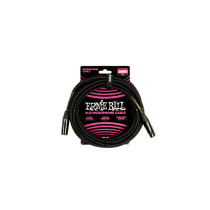 6392 Cavo Microfonico Braided nero 6 m