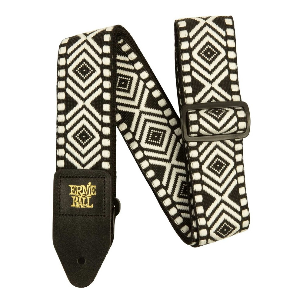 5343 White Savannah Jacquard Strap