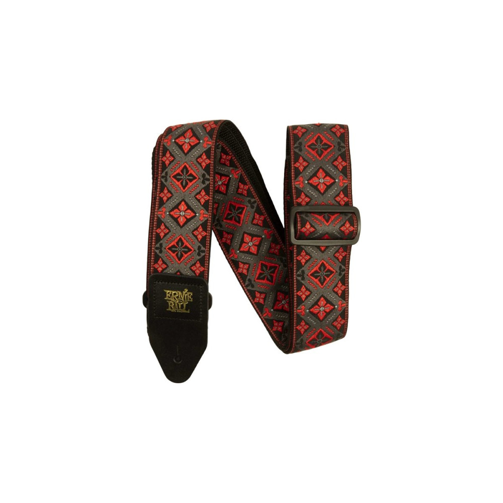 5346 Red King Jacquard Strap