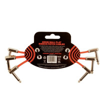 6402 Flat Ribbon Patch Cable Red 15,24cm 3-Pk