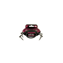 6405 Flat Ribbon Stereo Patch Cable 30,48cm 2-Pk