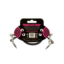 6405 Flat Ribbon Stereo Patch Cable 30,48cm 2-Pk