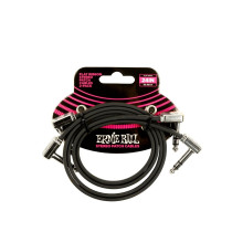 6406 Flat Ribbon Stereo Patch Cable 60,96cm 2-Pk