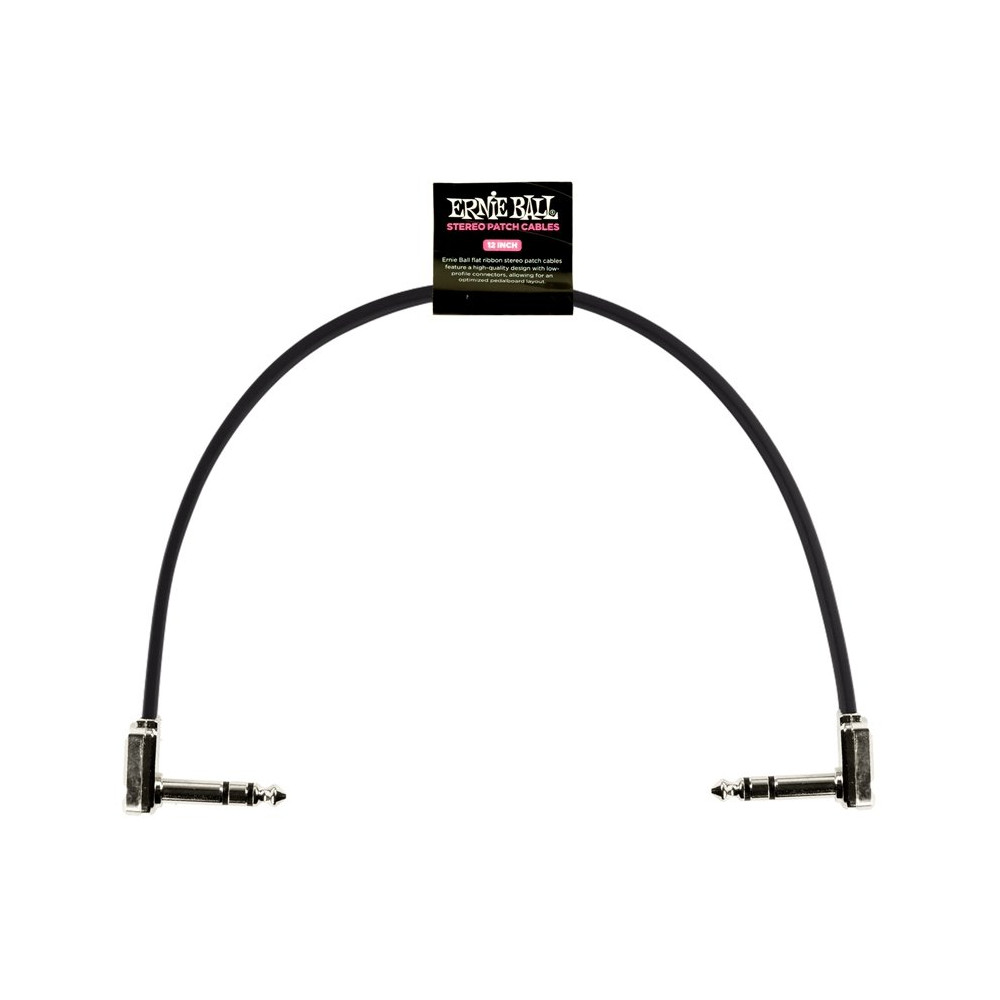 6409 Single Flat Ribbon Stereo Patch Cable 30,48cm