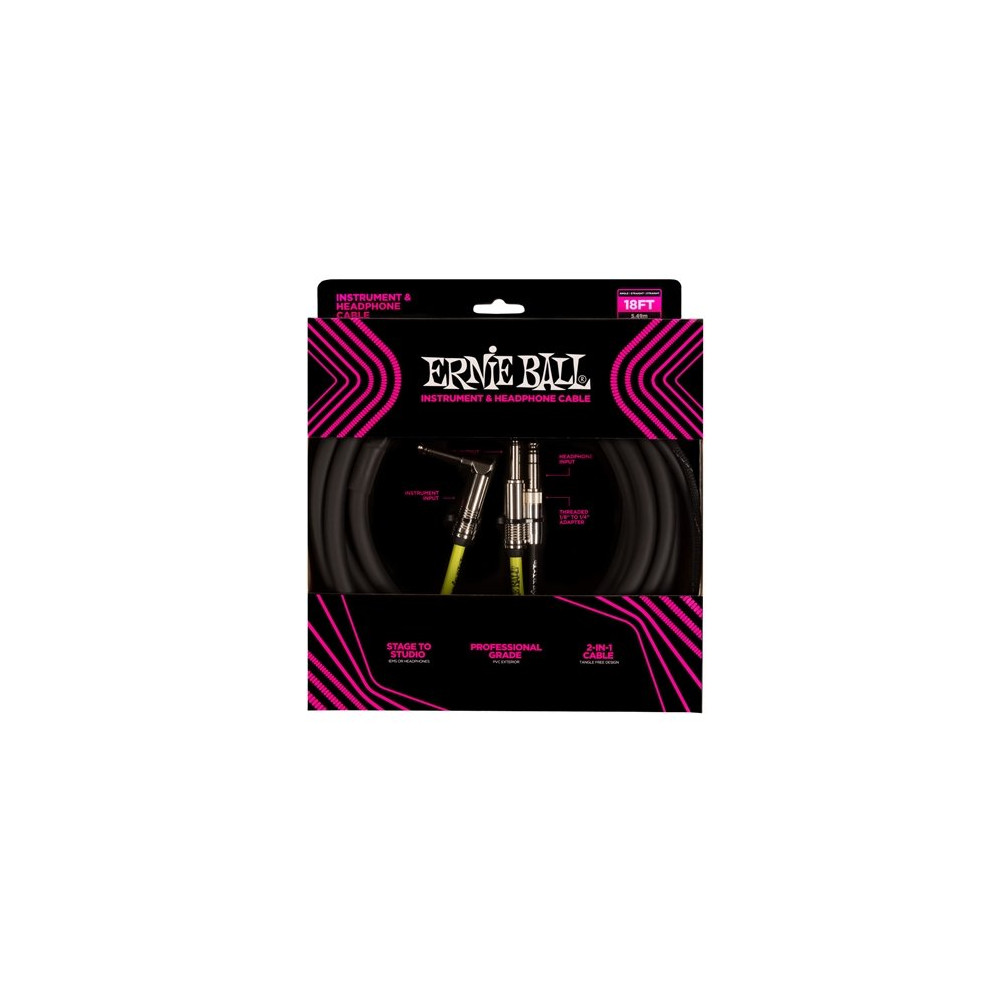 6411 Instrument and Headphone Cable