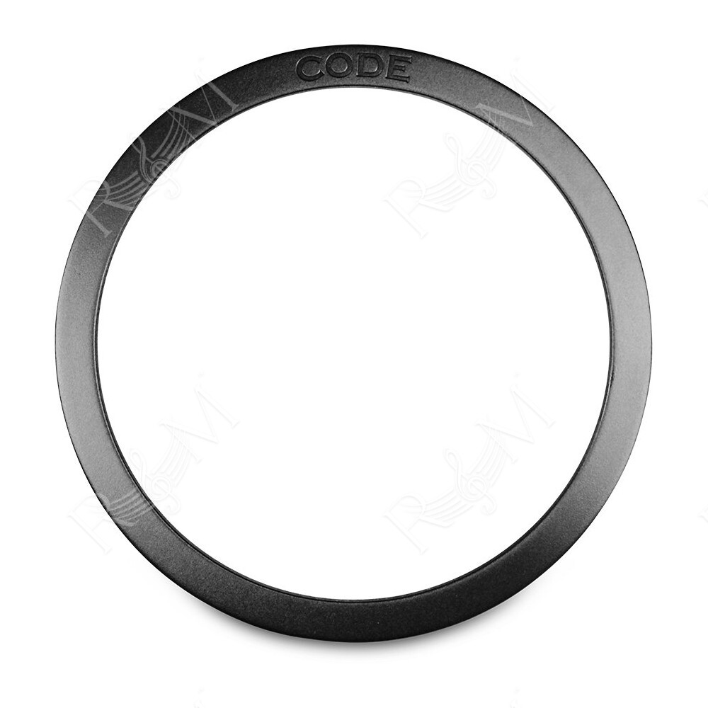 PORT HOLES Anello di rinforzo da 4" Nero - PRTHLBL41
