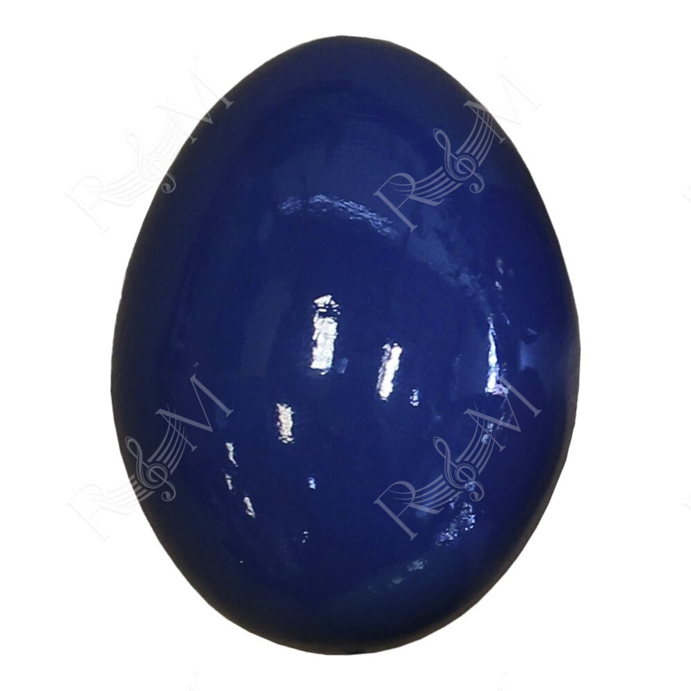 SHAK-11-BLEU Shaker in plastica a forma di Uovo - Blu
