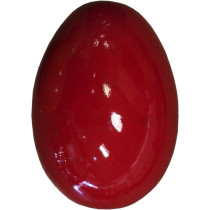 SHAK-11-ROUGE Shaker in plastica a forma di Uovo - Rosso